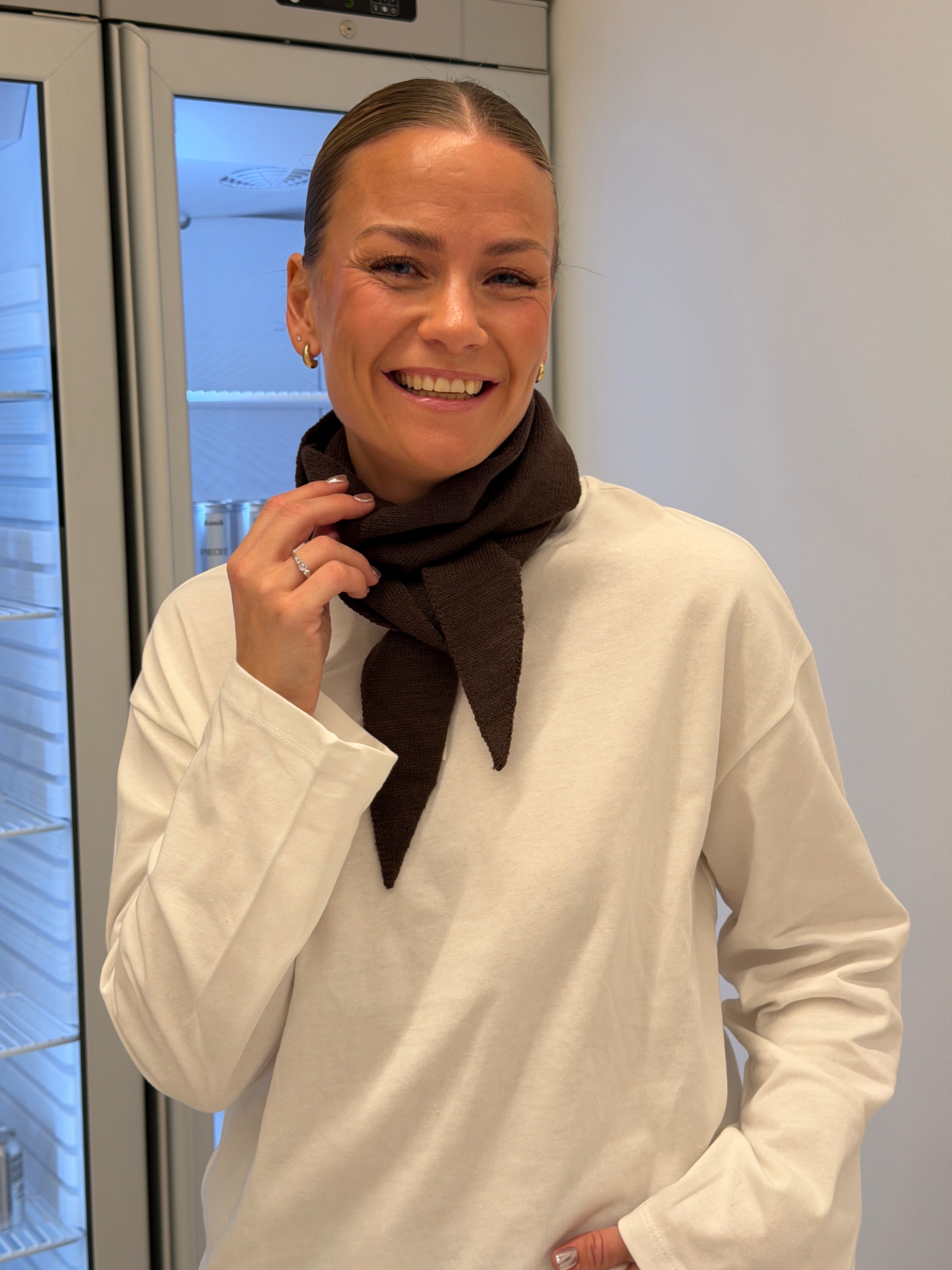 PCKOMMA Scarf - Hot Fudge